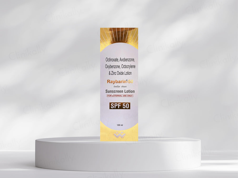 Raybarin-50 Sunscreen Lotion SPF 50