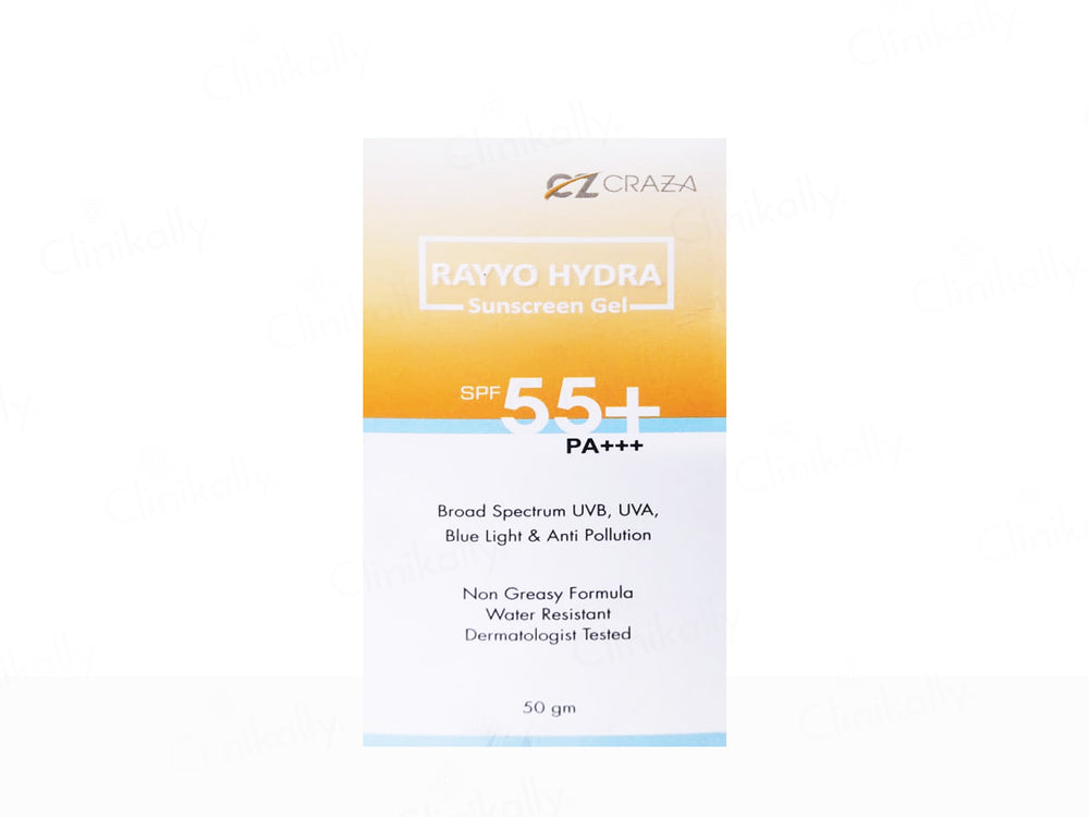 Rayyo Hydra Sunscreen Gel SPF 55+ PA+++