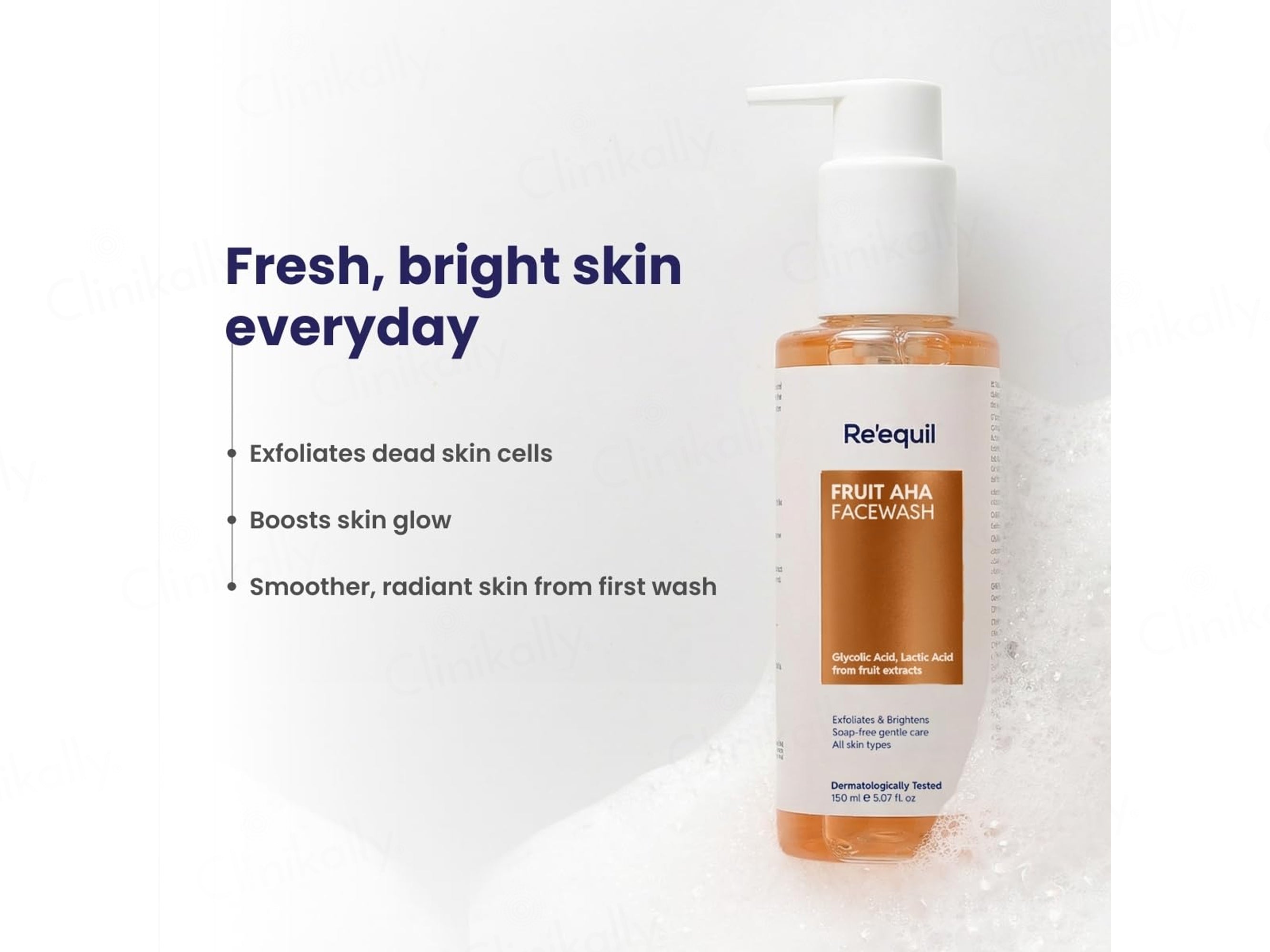 Re'equil Fruit AHA Face Wash