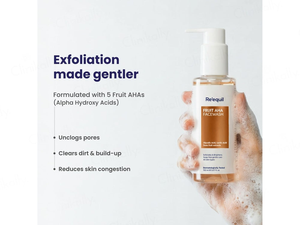 Re'equil Fruit AHA Face Wash