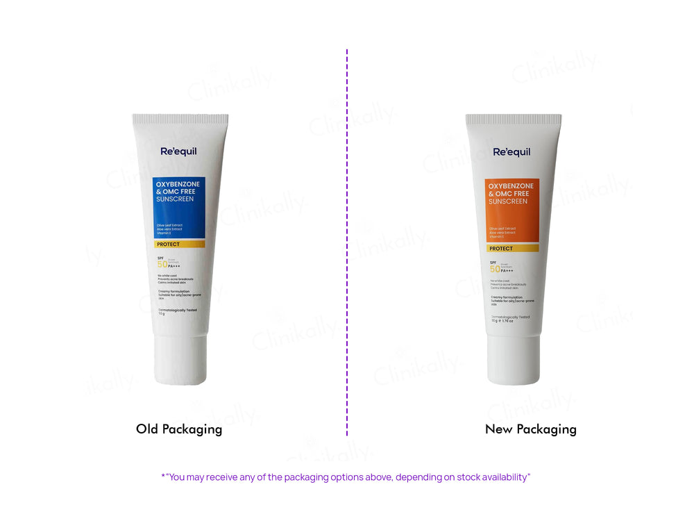 Re'equil Oxybenzone & OMC Free Sunscreen SPF 50 PA+++