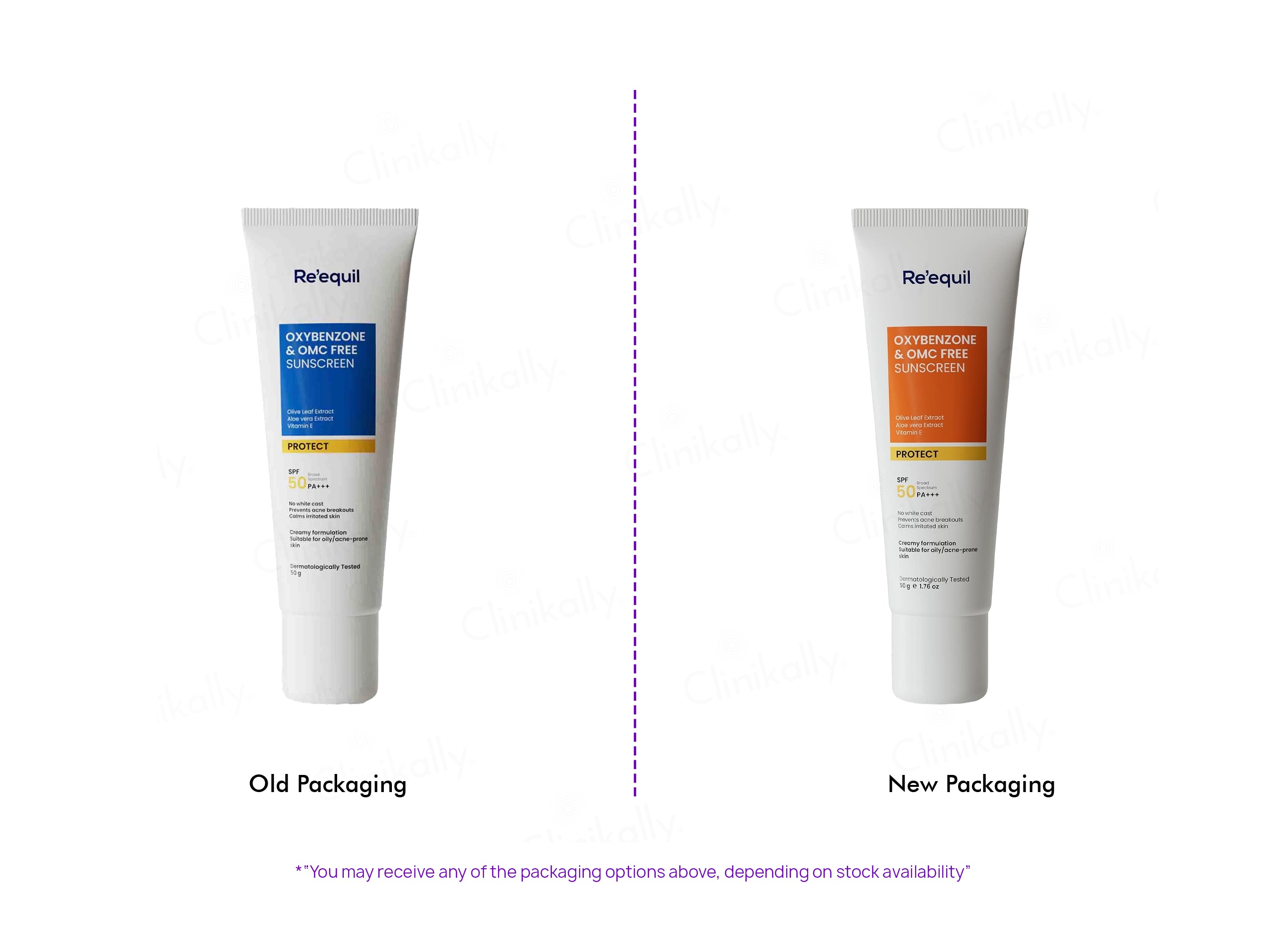 Re'equil Oxybenzone & OMC Free Sunscreen SPF 50 PA+++