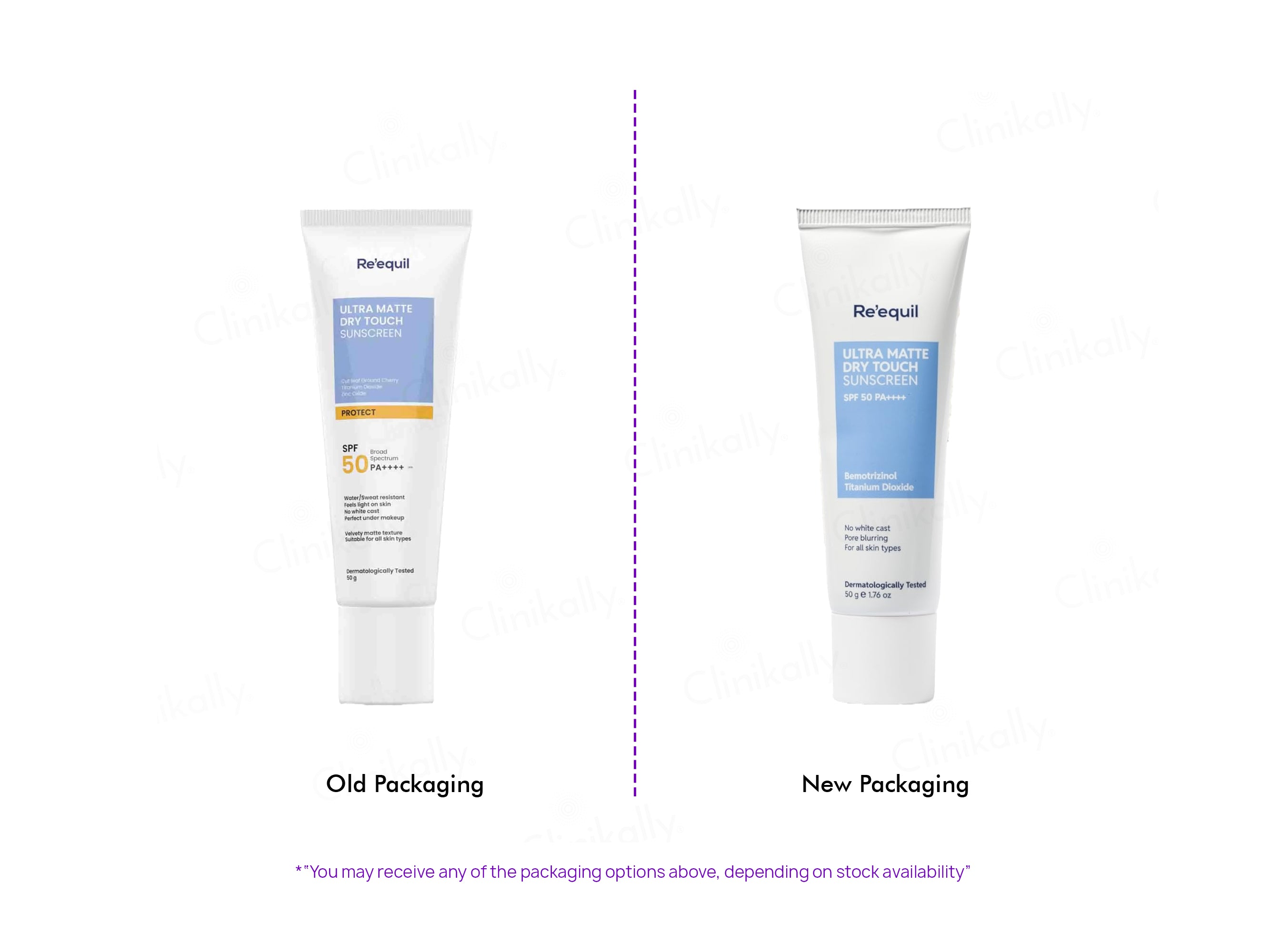 Re'equil Ultra Matte Dry Touch Sunscreen Gel SPF 50 PA++++