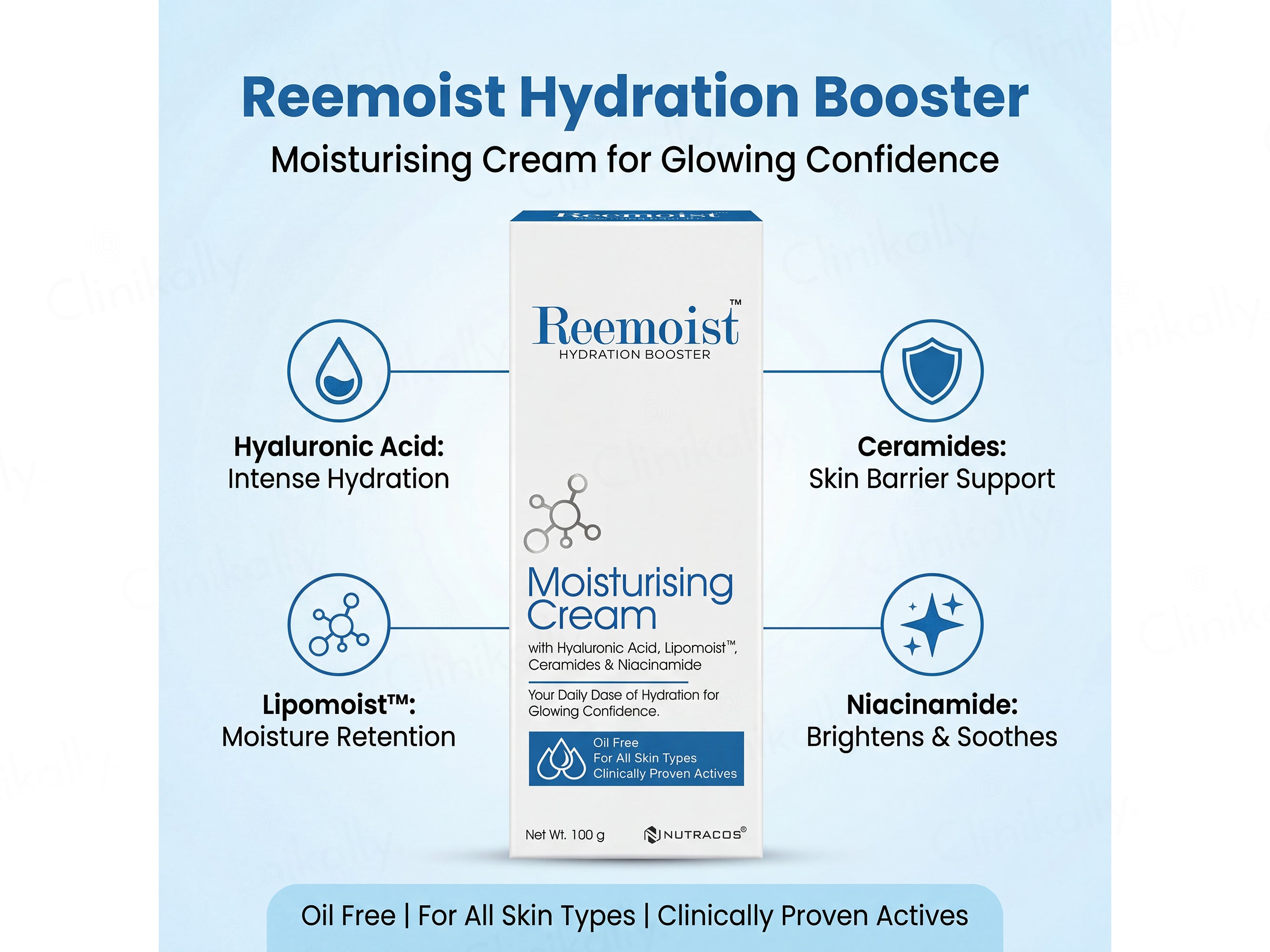 Reemoist Hydration Booster Moisturising Cream