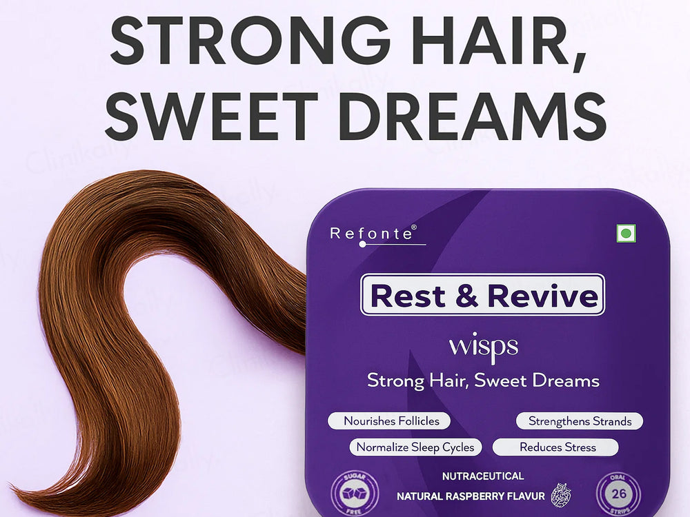 Refonte Rest & Revive Wisps Nutraceutical Oral Strips - Natural Raspberry Flavour