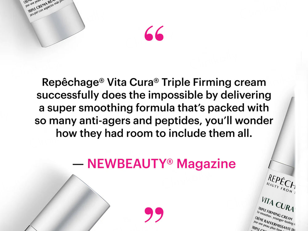 Repechage Vita Cura Triple Firming Cream For Smoother & Younger-Looking Skin