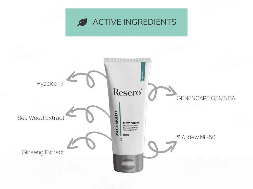 Resero Face Wash Gel For Dry Skin