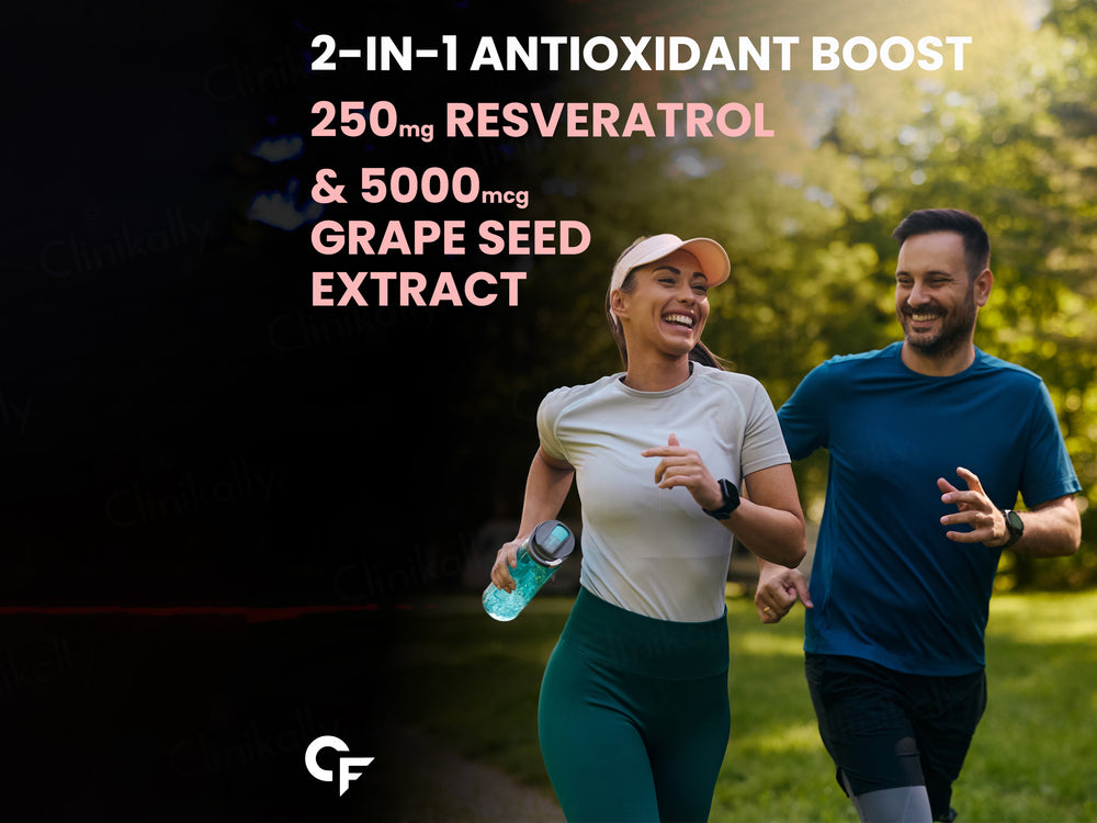 Carbamide Forte Resveratrol 250mg With Grape Seed Extract Capsule