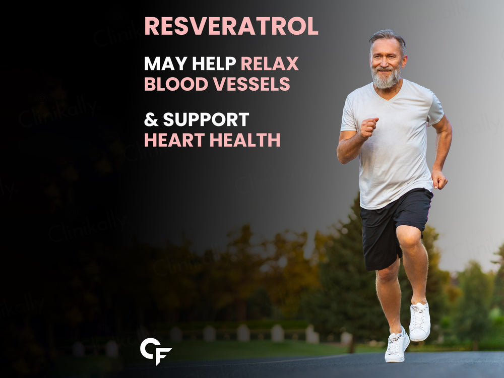 Carbamide Forte Resveratrol 250mg With Grape Seed Extract Capsule