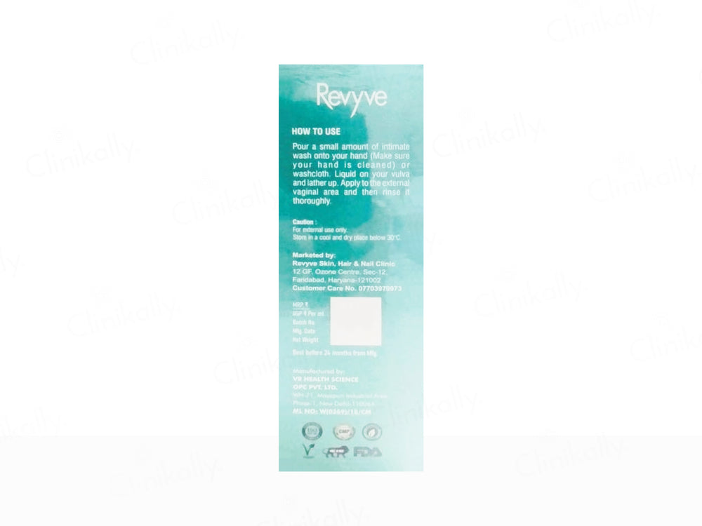 Revyve Intimate Clear Wash