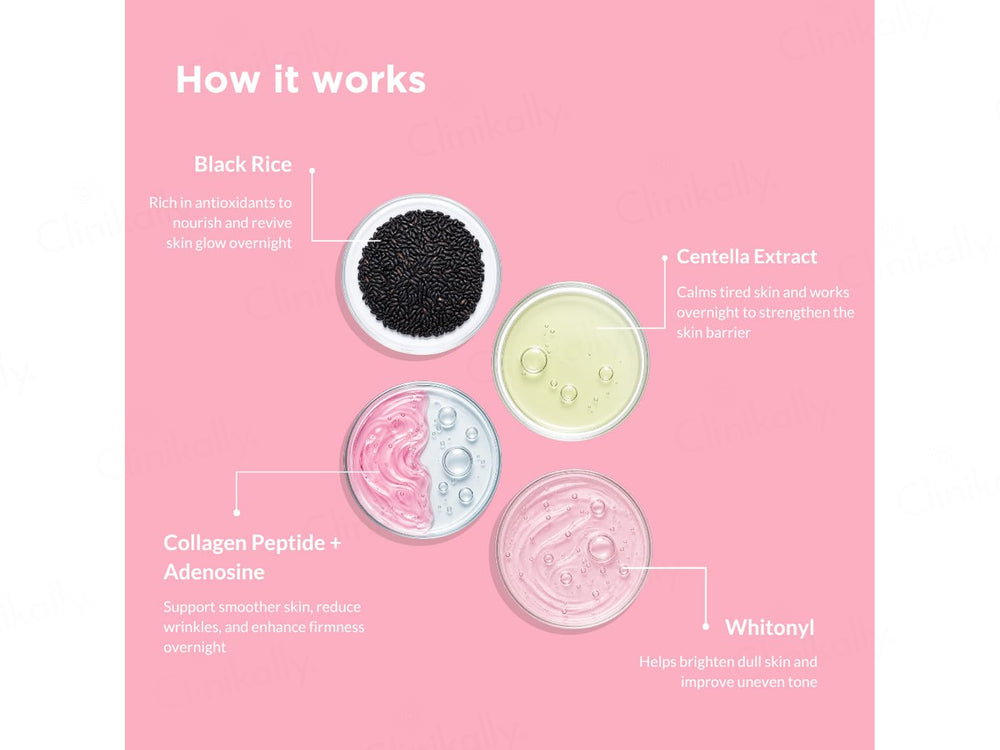 RiceKraft Collagen Overnight Sleeping Face Mask