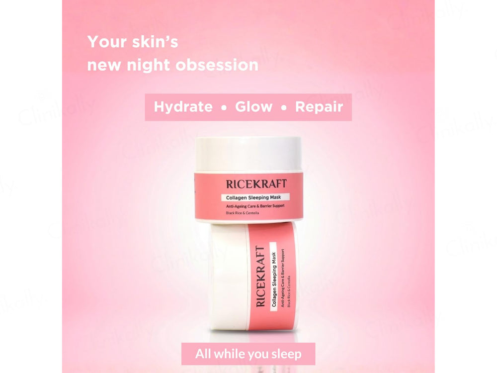 RiceKraft Collagen Overnight Sleeping Face Mask