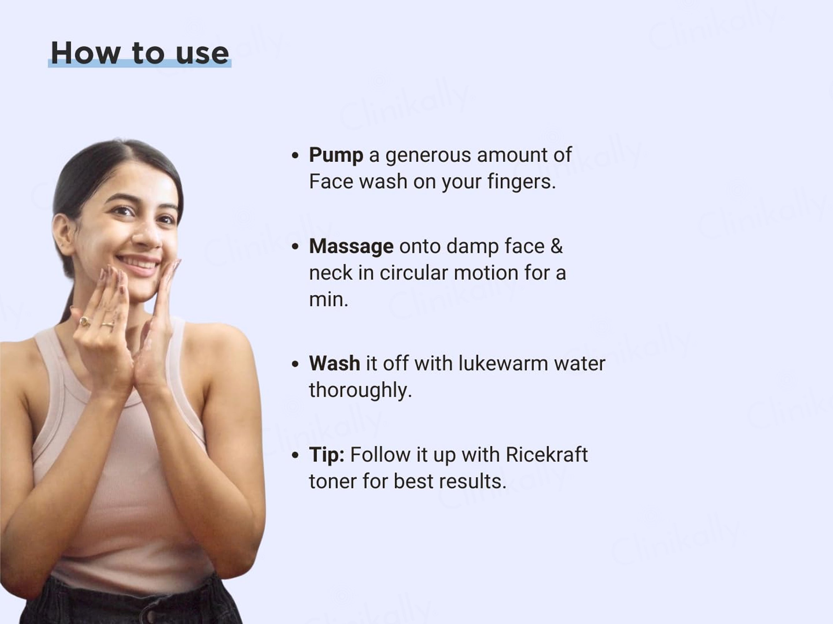 RiceKraft Rice & Aloe Vera Gentle Cleanser Face Wash