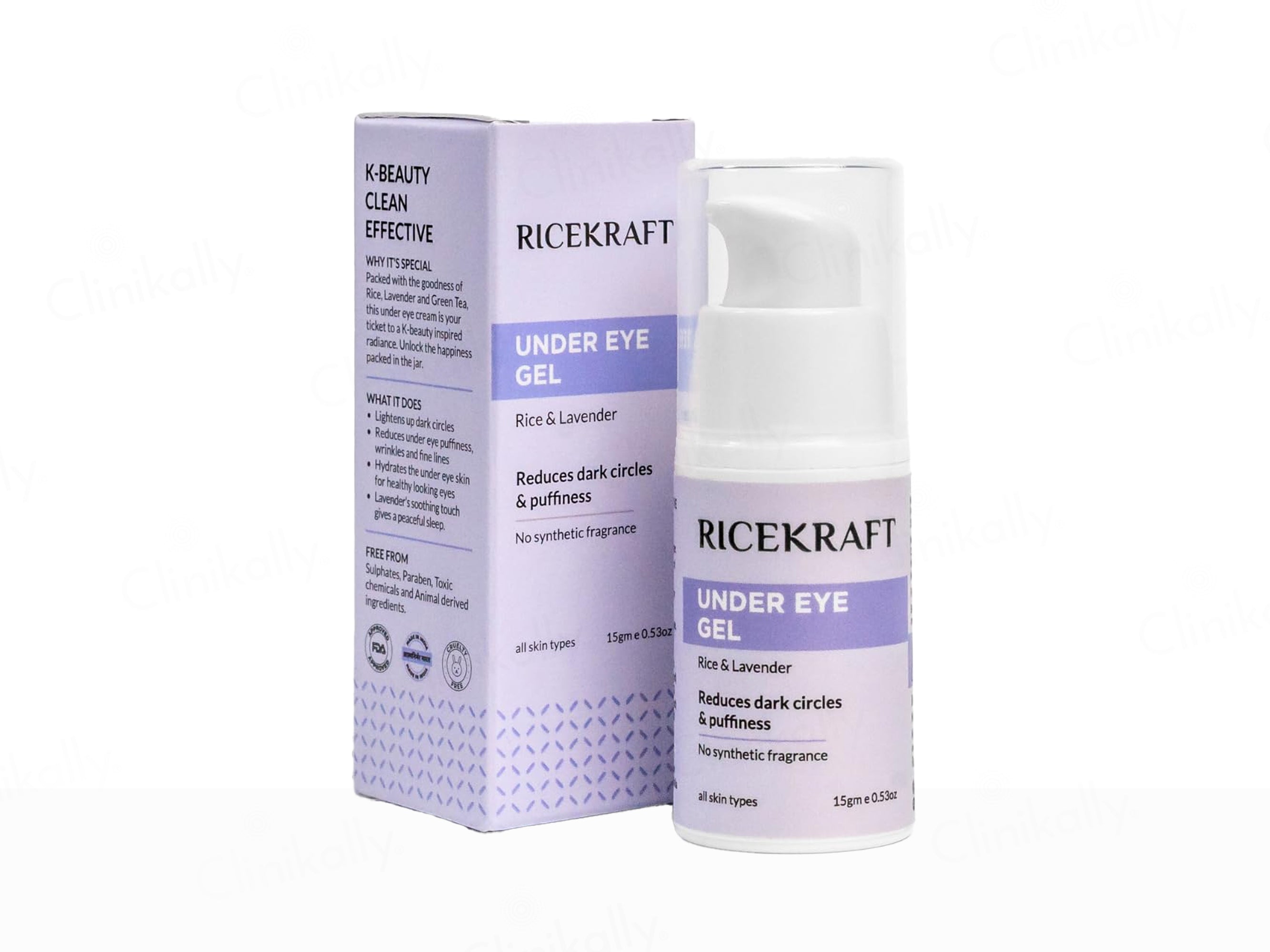 RiceKraft Rice & Lavender Under Eye Cream