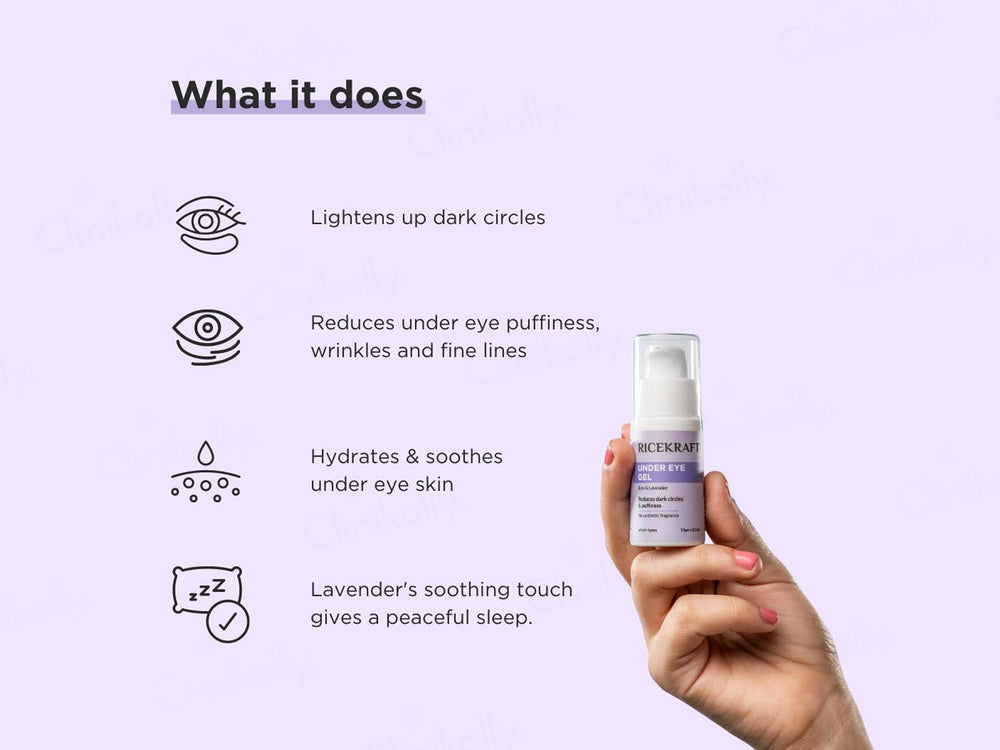 RiceKraft Rice & Lavender Under Eye Cream