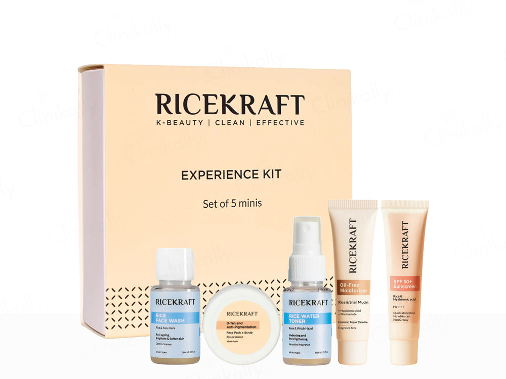 Ricekraft K-Beauty Skin Care Experience Kit