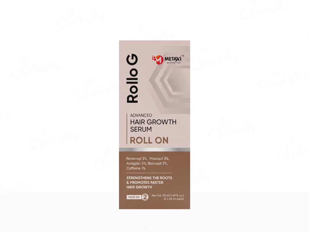 Rollo G Advanced Hair Growth Serum Roll On