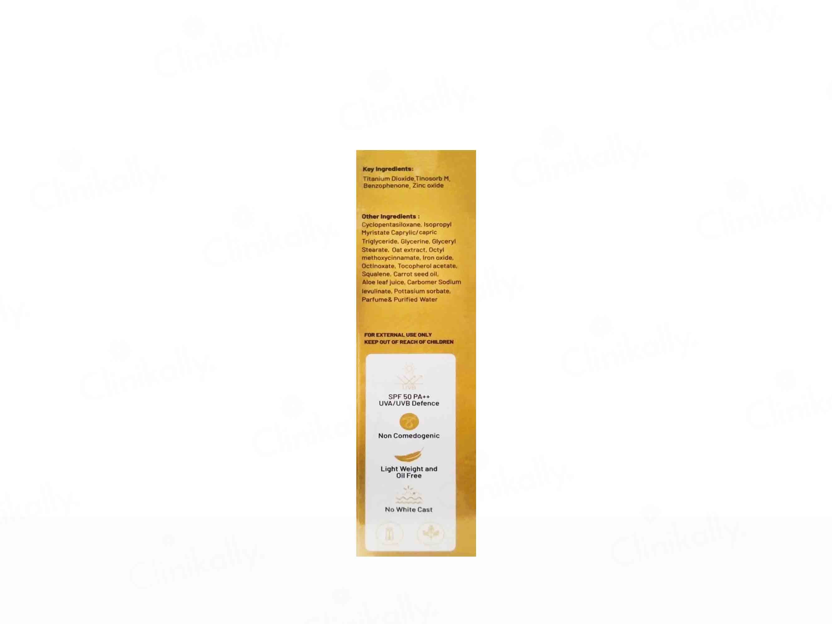 Rompex Tinted Sunscreen Gel SPF 50 PA+++