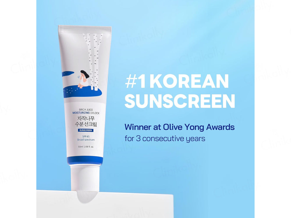 Round Lab Birch Juice Moisturizing Sunscreen SPF 50+ PA++++