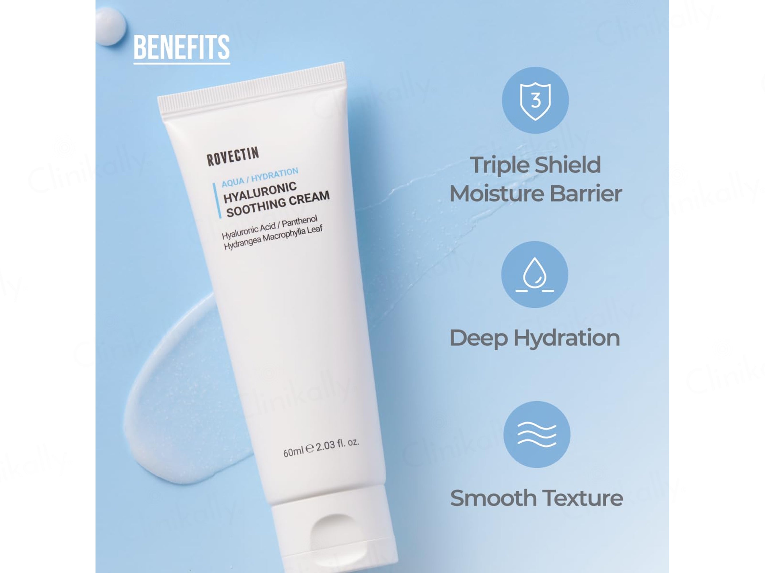 Rovectin Aqua Hyaluronic Soothing Cream