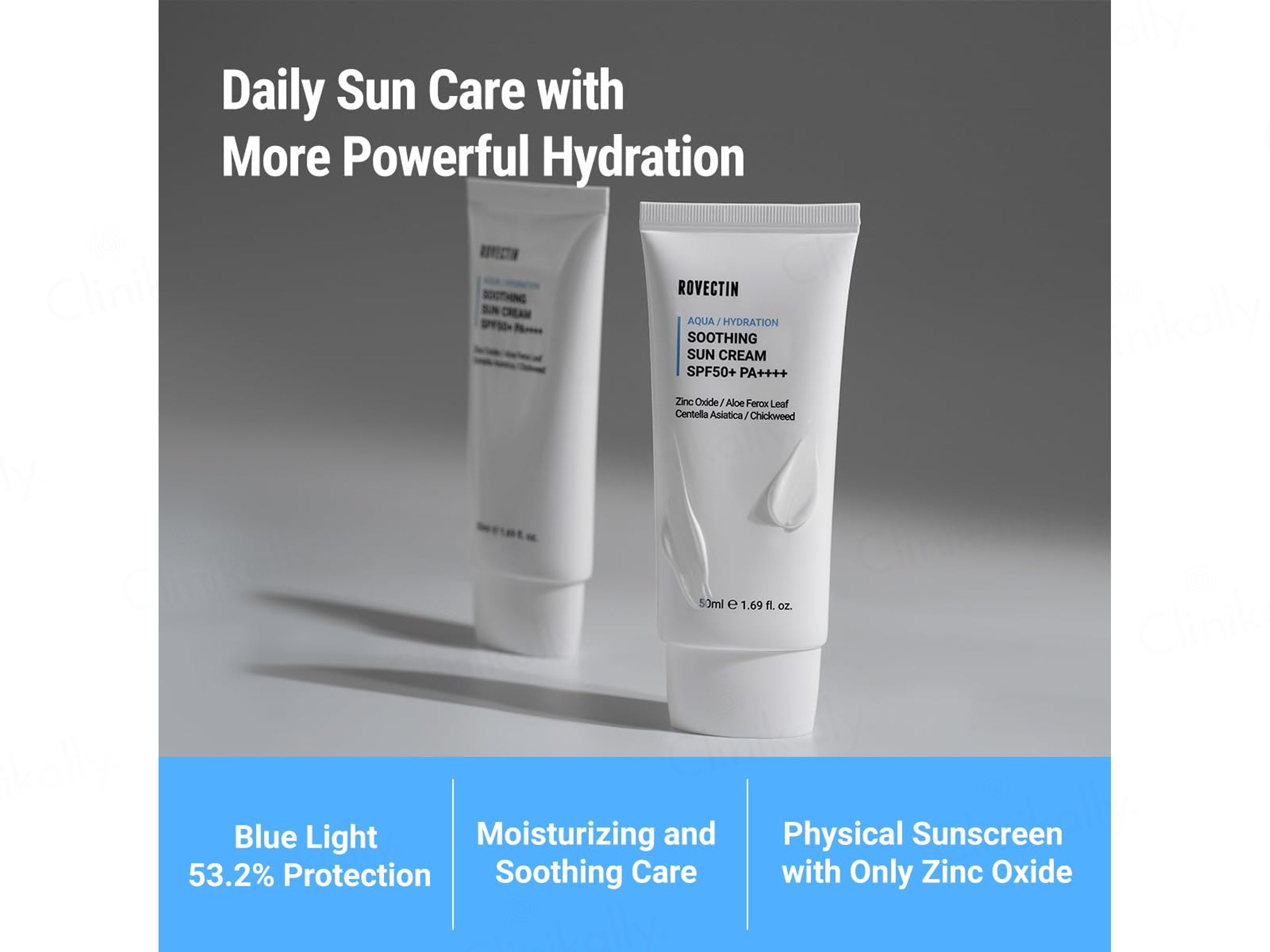 Rovectin Aqua Soothing Sun Cream SPF 50+ PA++++