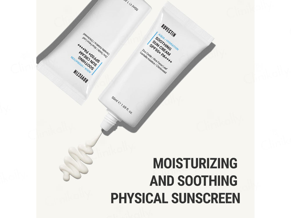 Rovectin Aqua Soothing Sun Cream SPF 50+ PA++++