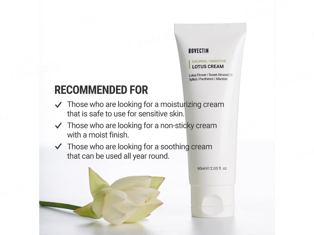 Rovectin Calming Lotus Cream