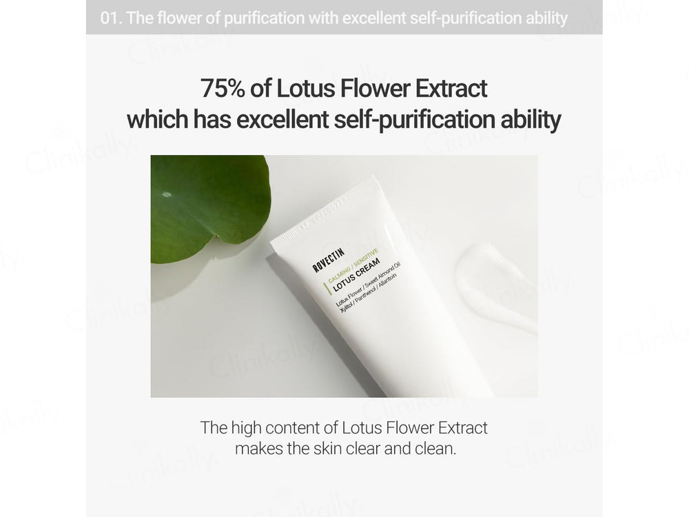 Rovectin Calming Lotus Cream