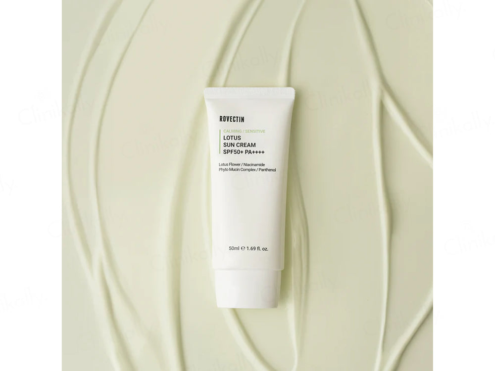 Rovectin Calming Lotus Sun Cream SPF 50+ PA++++