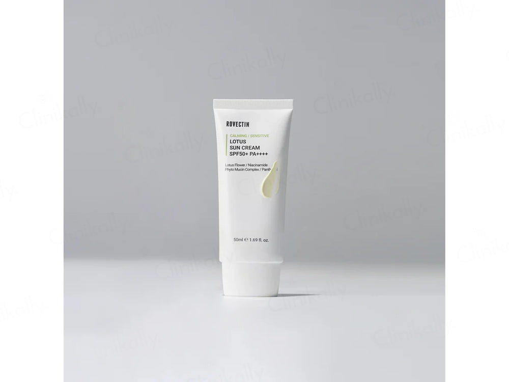 Rovectin Calming Lotus Sun Cream SPF 50+ PA++++