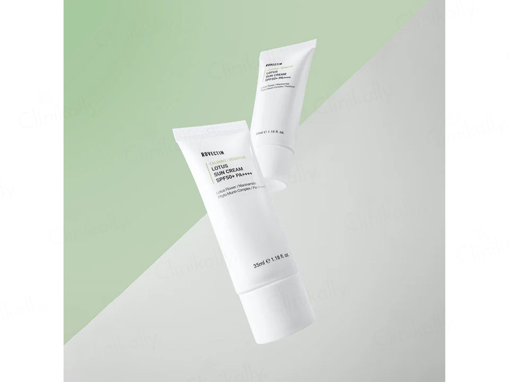 Rovectin Calming Lotus Sun Cream SPF 50+ PA++++
