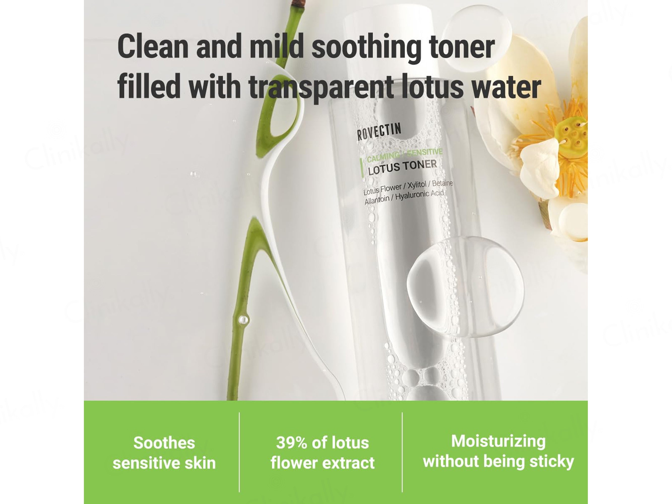Rovectin Calming Lotus Toner