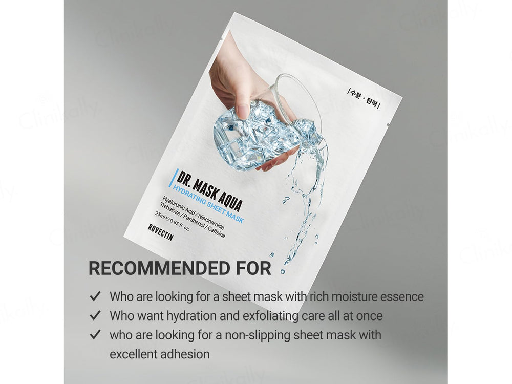 Rovectin Dr. Mask Aqua Hydrating Sheet Mask