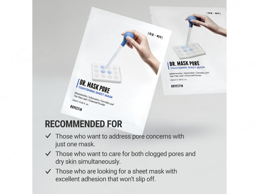 Rovectin Dr. Mask Pore Tightening Sheet Mask