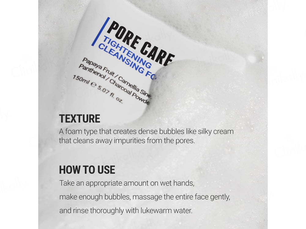 Rovectin Pore Care Tightening Cleansing Foam