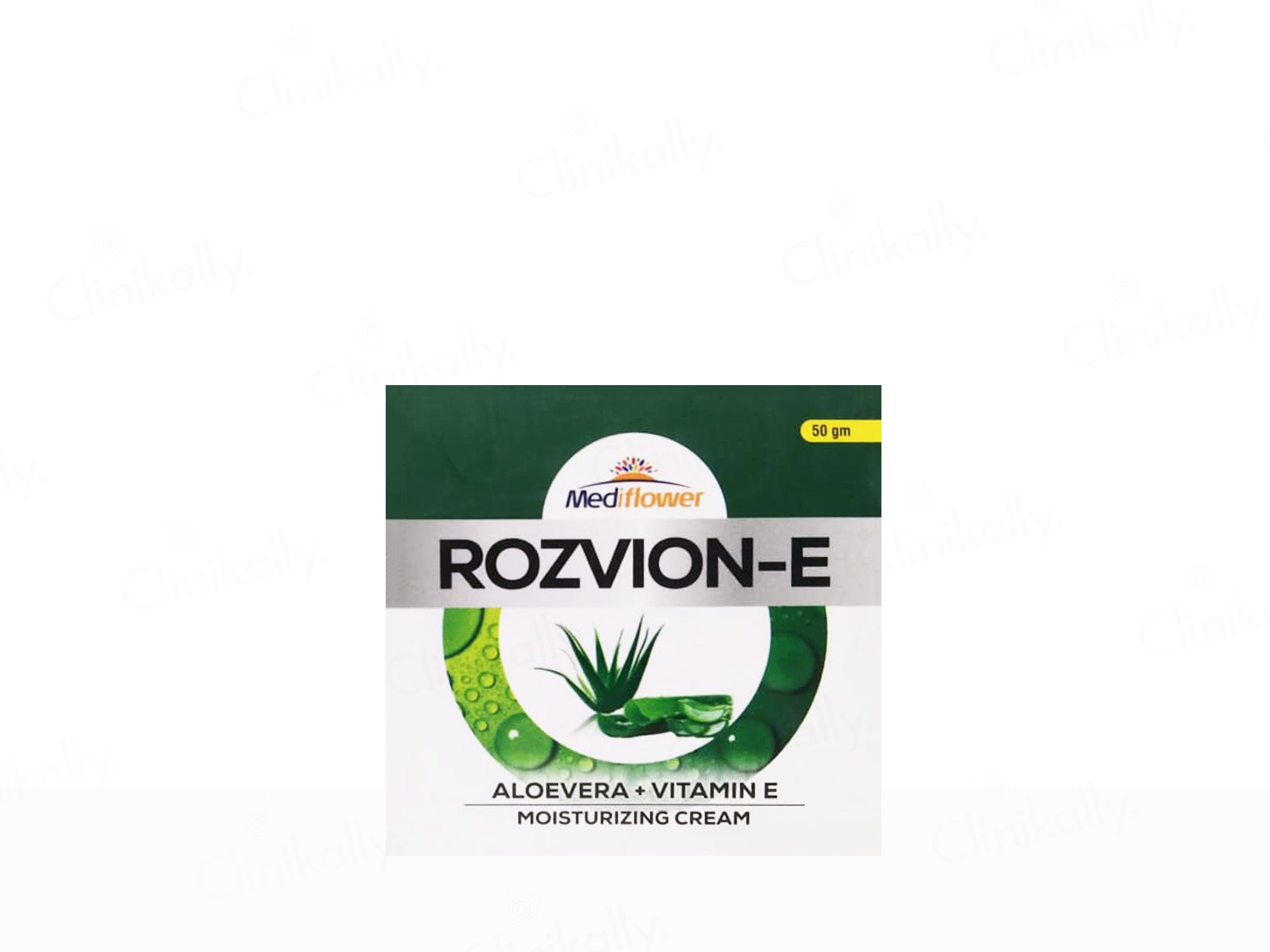 Buy Rozvion-E Aloevera + Vitamin E Moisturizing Cream Online at Best Price 