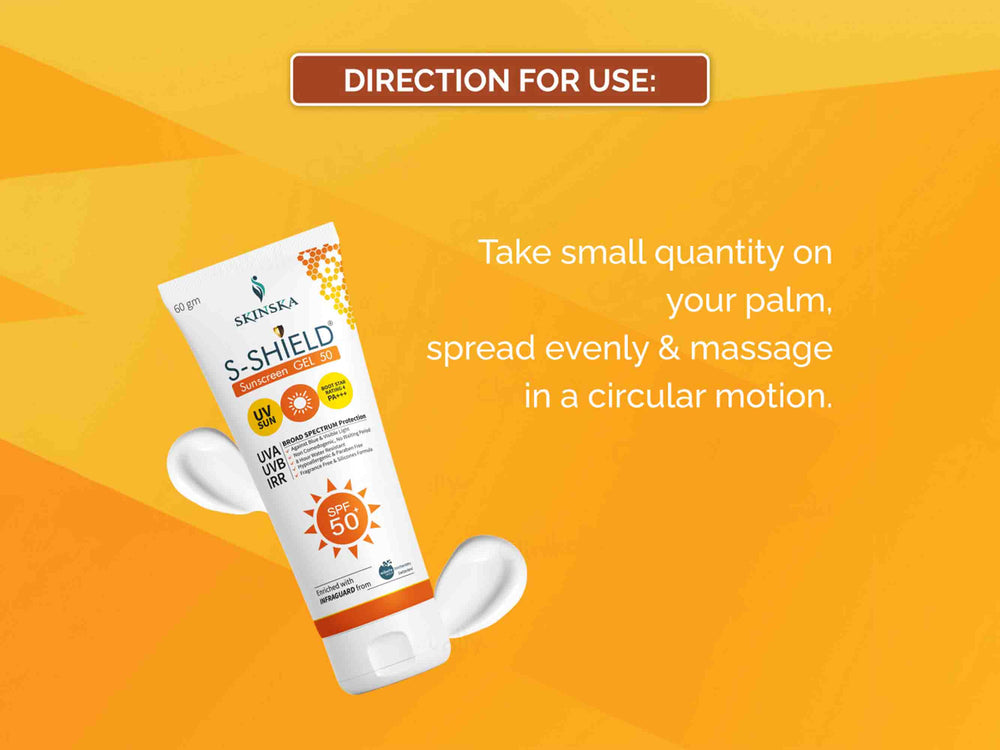 S-Shield Sunscreen Gel SPF 50 - Clinikally