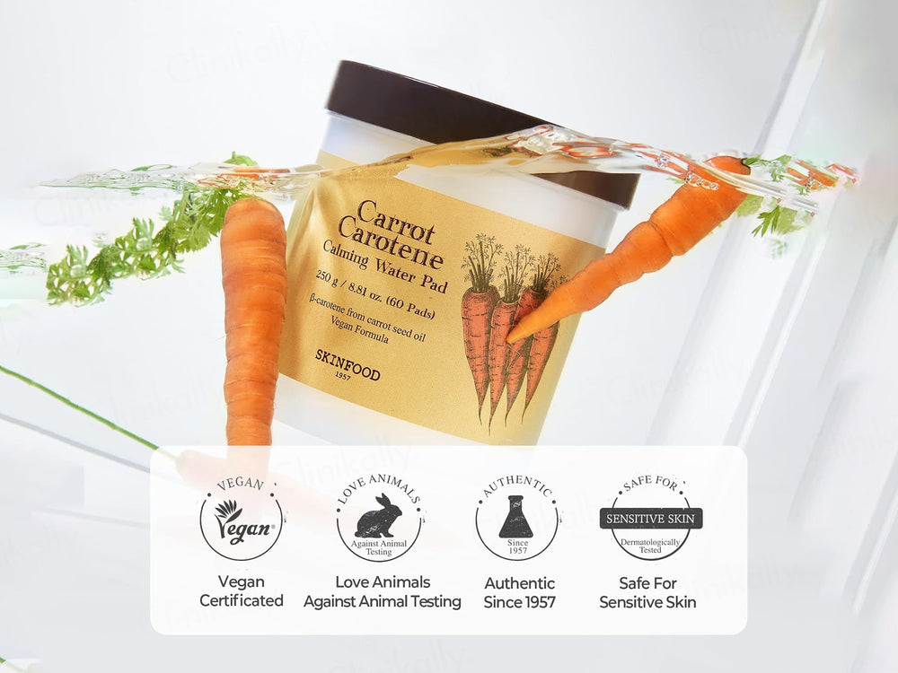 SKINFOOD Carrot Carotene Calming Water Pad
