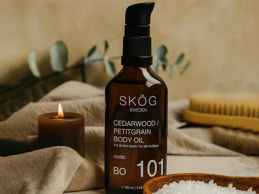 SKOG BO Cedarwood & Petitgrain Body Oil