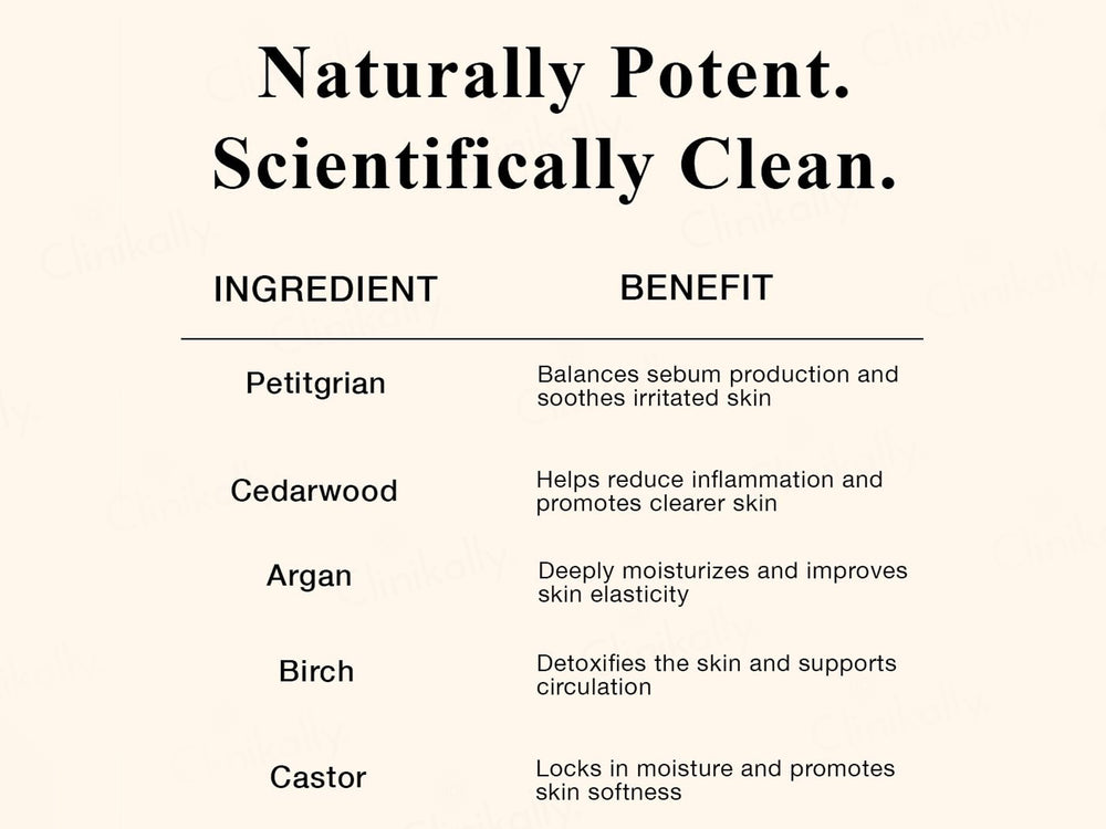 SKOG BO Cedarwood & Petitgrain Body Oil