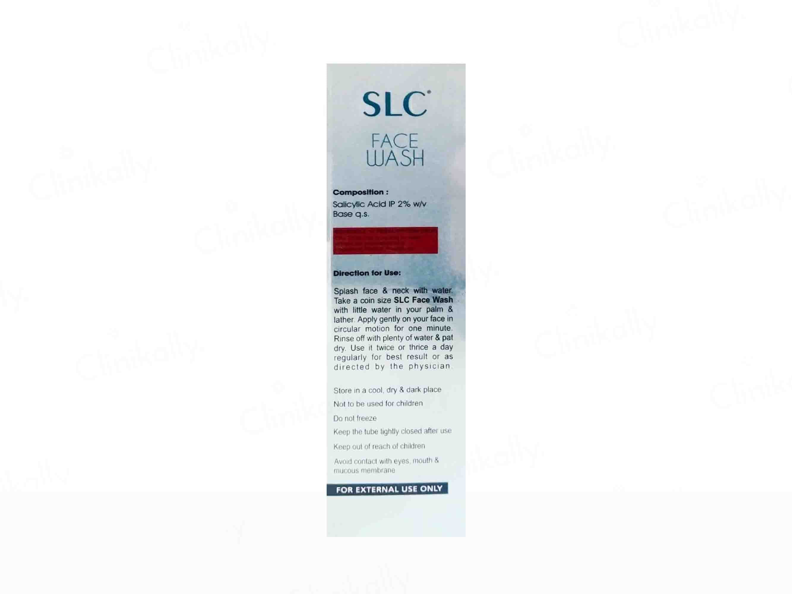 SLC 2% Salicylic Acid Face Wash
