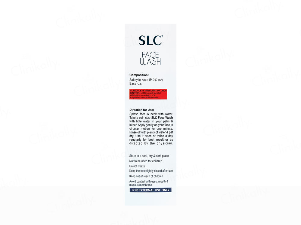 SLC 2% Salicylic Acid Face Wash