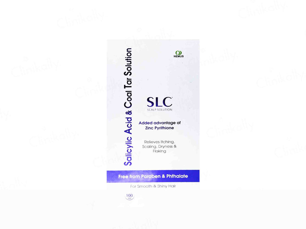 SLC Salicylic Acid & Coal Tar Scalp Solution