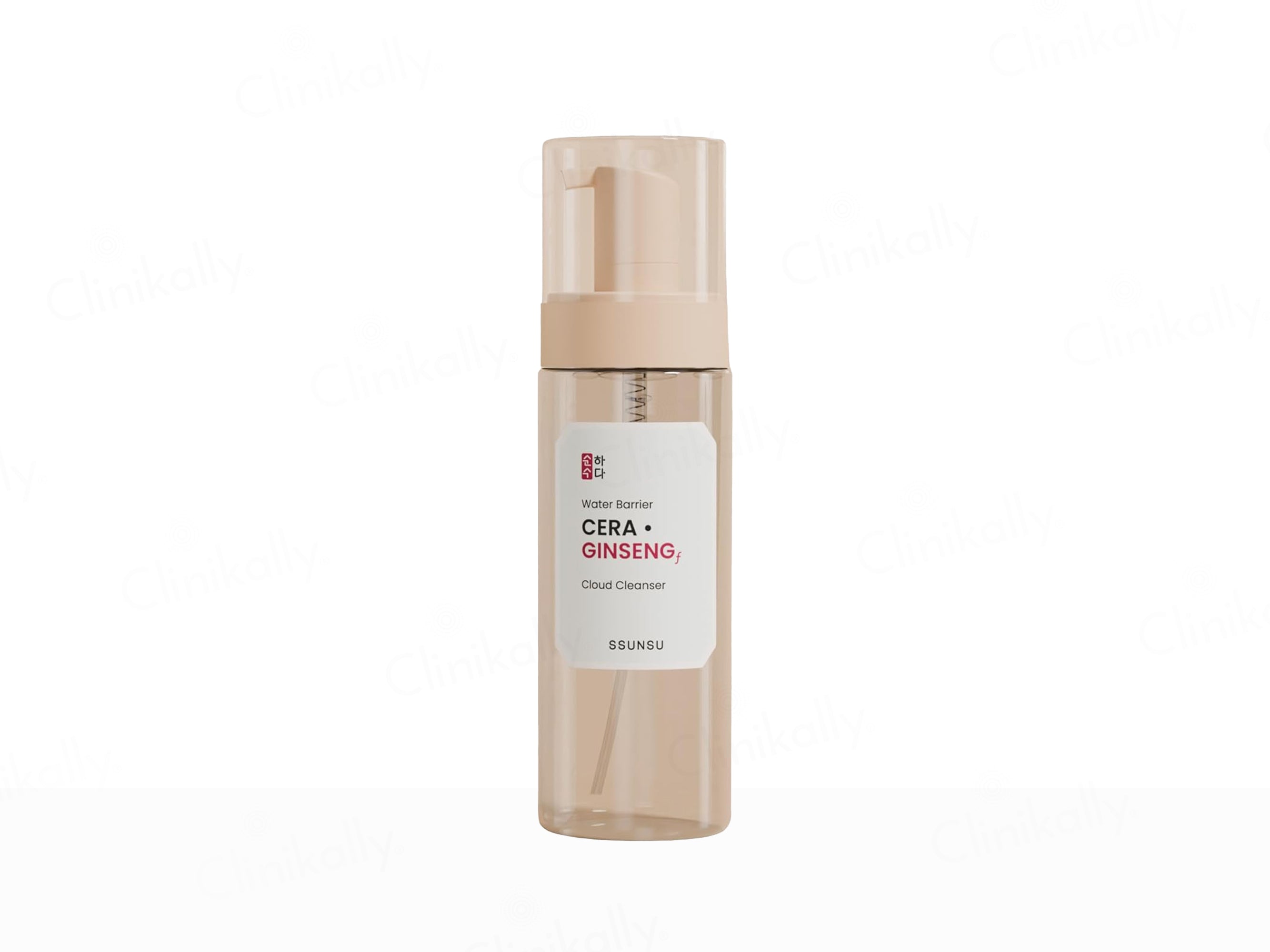 SSUNSU Water Barrier Cera Ginseng Cloud Cleanser