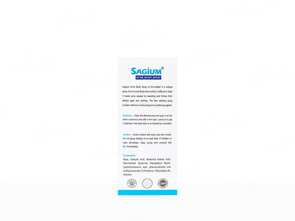 Sagium Acne Body Spray