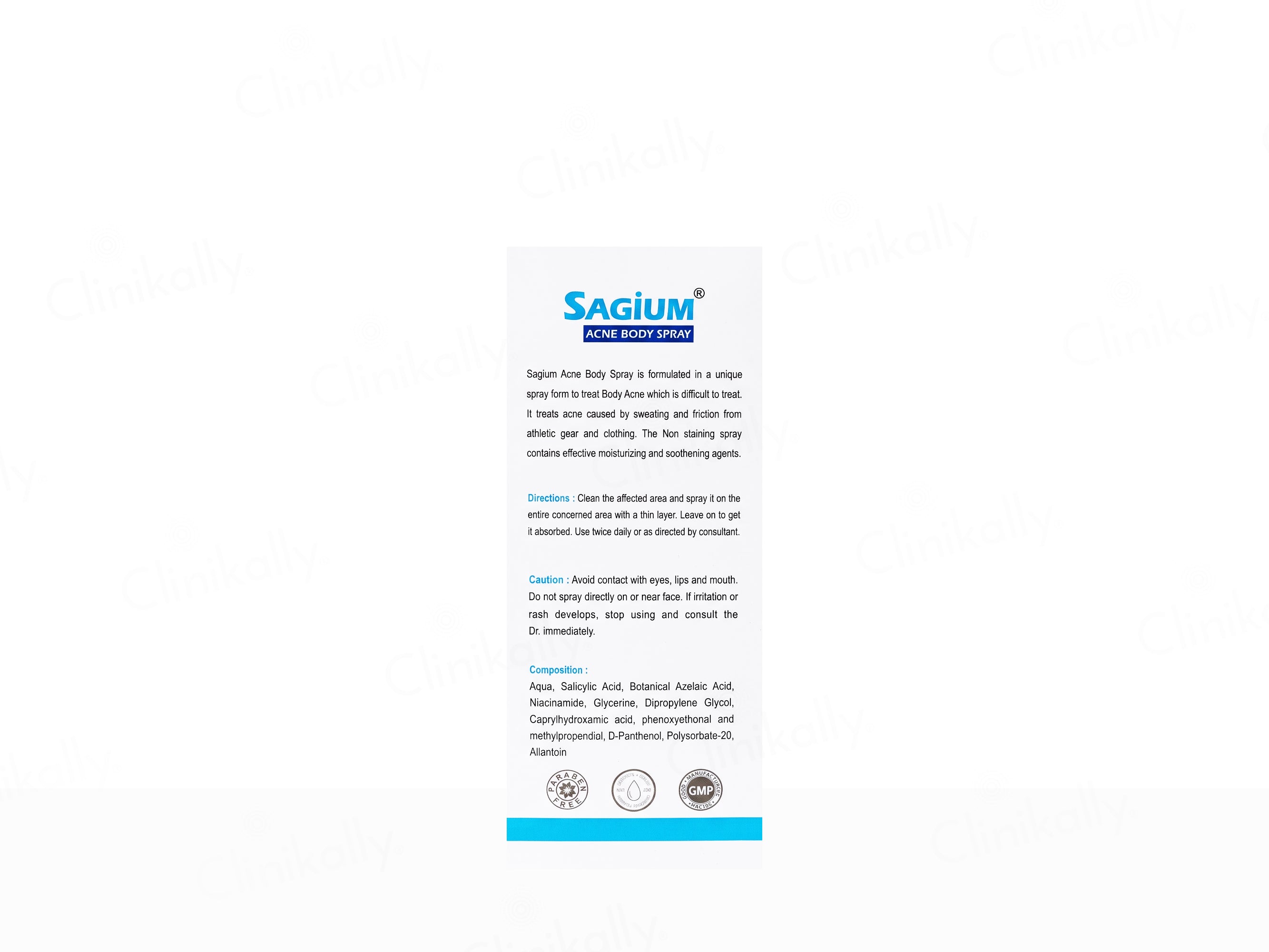Sagium Acne Body Spray