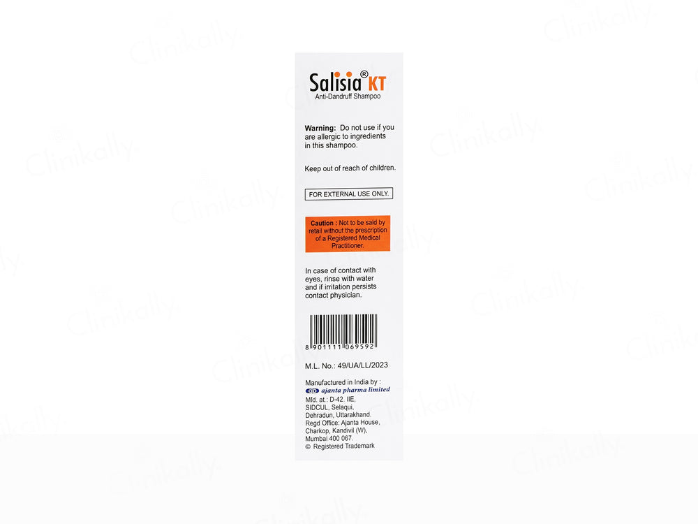 Salisia KT Anti Dandruff Shampoo