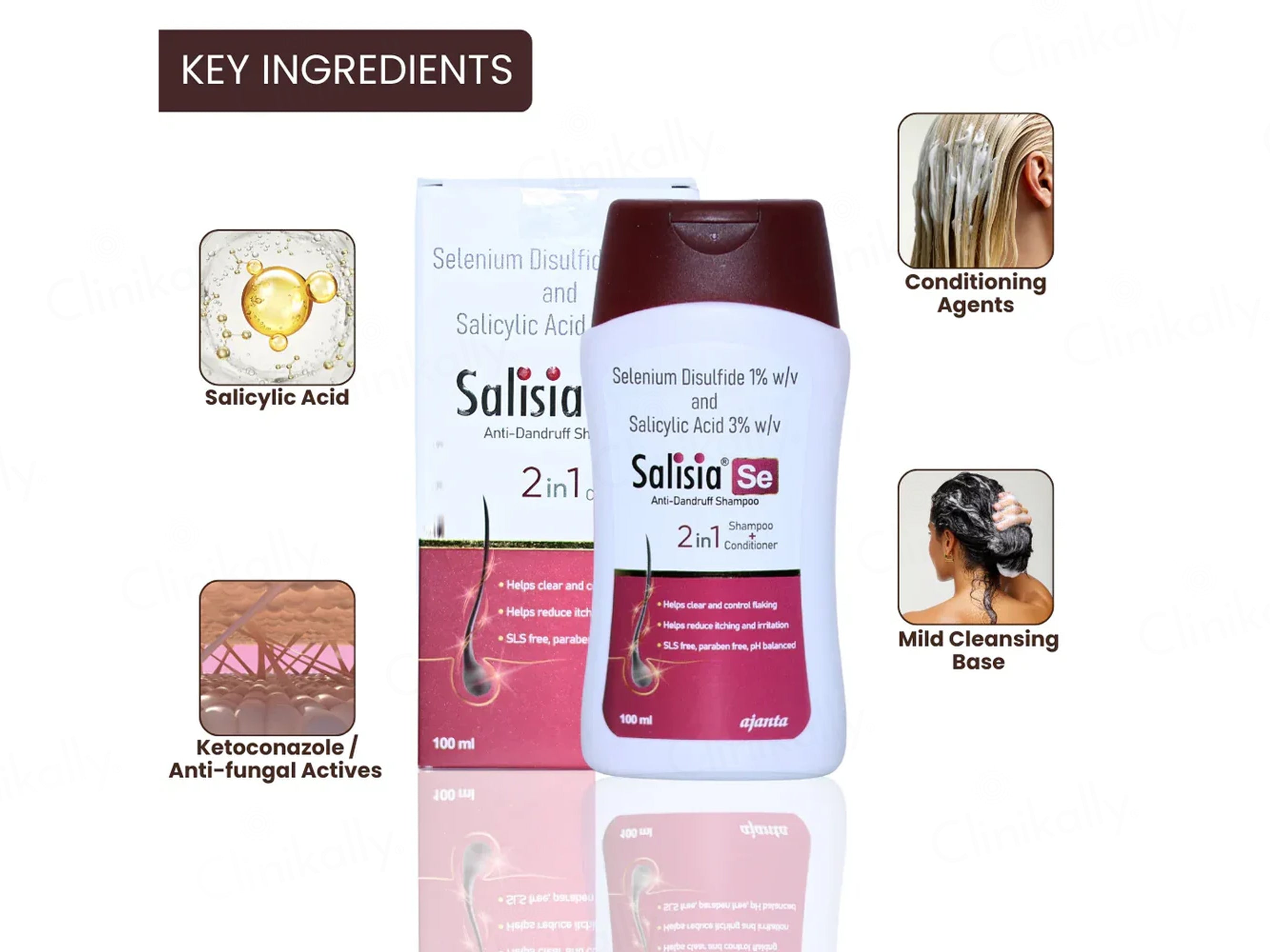 Salisia Se Anti-Dandruff Shampoo