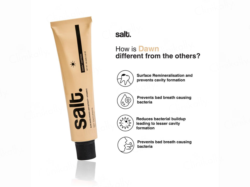 Salt. Dawn Day Toothpaste - Saffron
