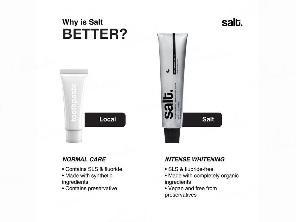 Salt. Dusk Night Toothpaste - French Vanilla Mint